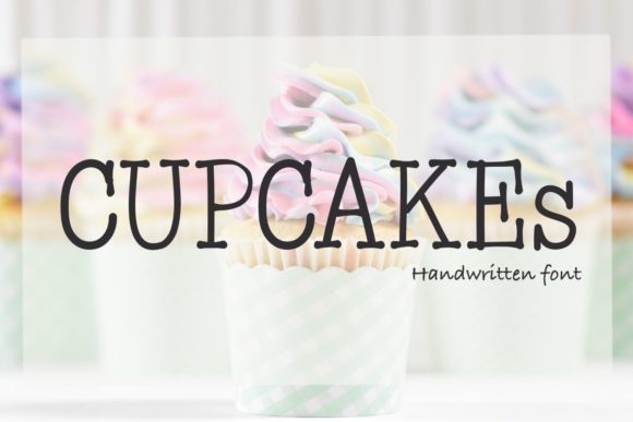 Cupcakes Font - Featured Image