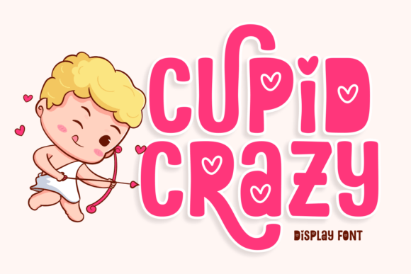 Cupid Crazy Font - Featured Image