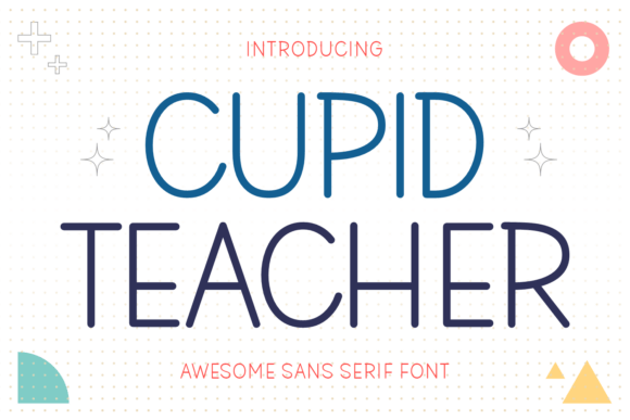 Cupid Teacher Font - Featured Image