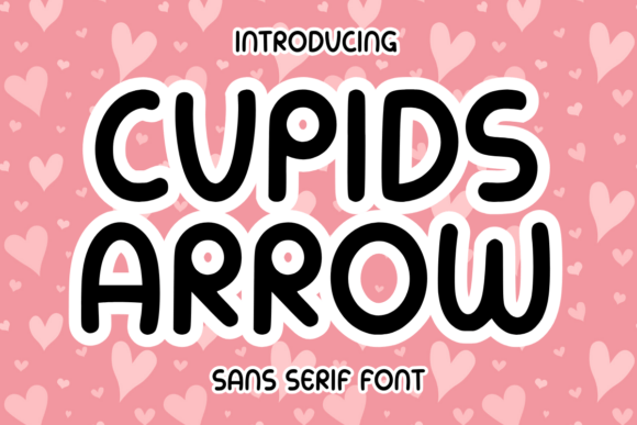 Cupids Arrow Font - Featured Image