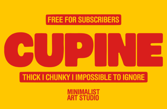 Cupine Font - Featured Image