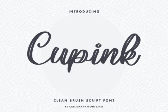 Cupink Font - Featured Image