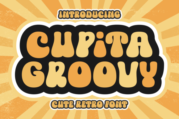 Cupita Groovy Font - Featured Image