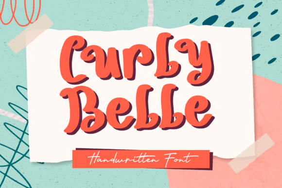 Curly Belle Font - Featured Image