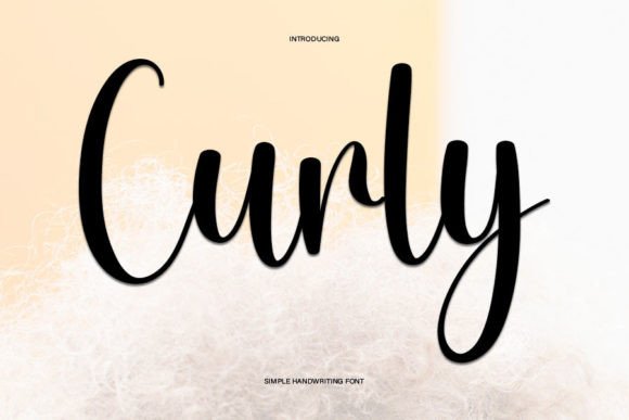 Curly Font - Featured Image