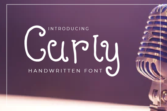 Curly Font - Featured Image