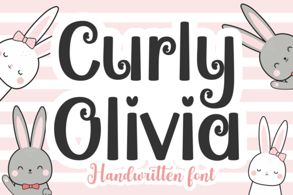 Curly Olivia Font - Featured Image