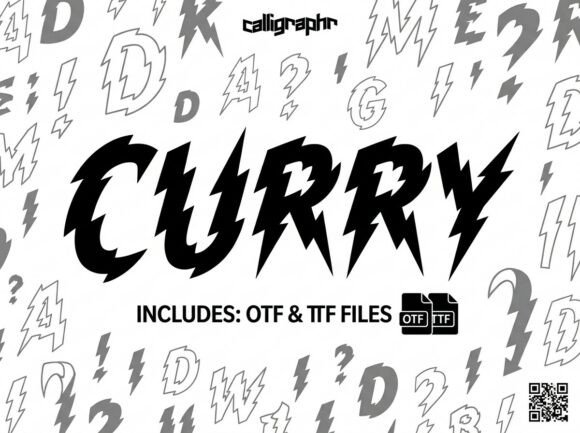 Curry Font - Featured Image