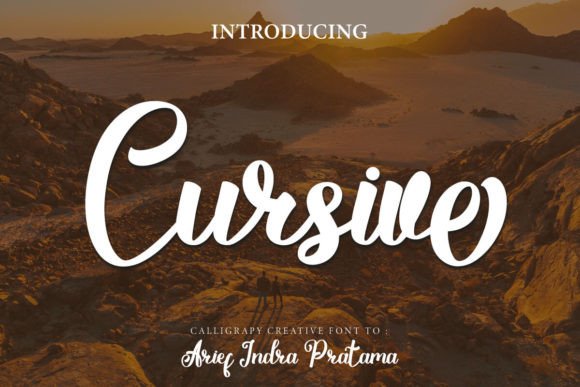 Cursive Font - Featured Image