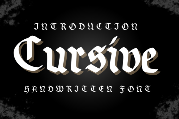 Cursive Font - Featured Image