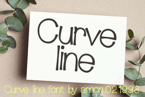 Curve Line Font - Featured Image