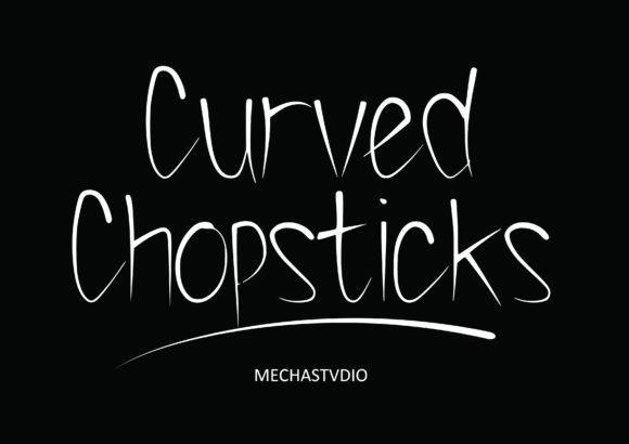 Curved Chopstick Font - Featured Image