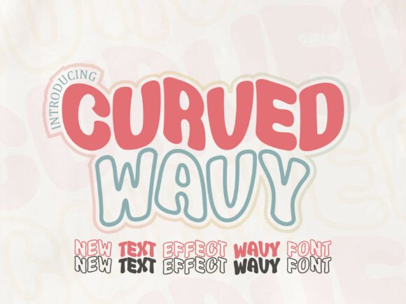 Curved Wavy Font - Featured Image