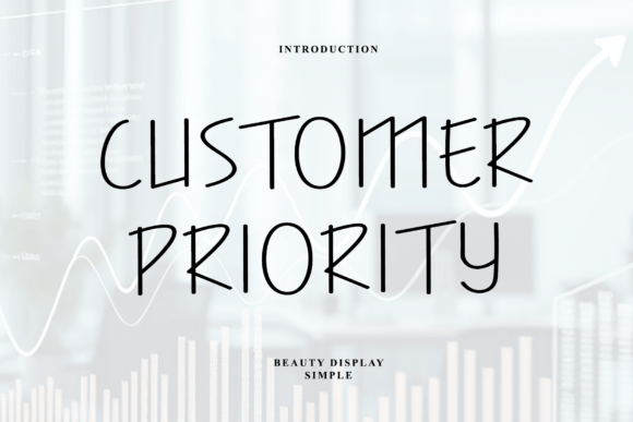 Customer Priority Font - Featured Image