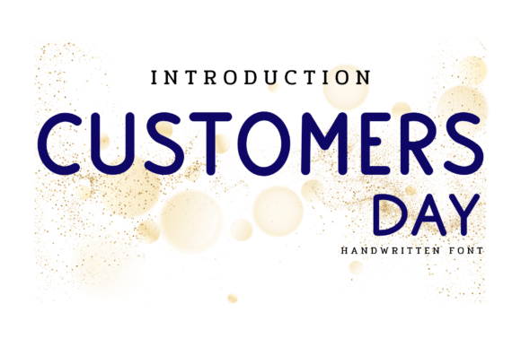 Customers Day Font - Featured Image