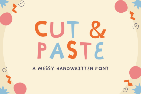 Cut & Paste Font - Featured Image