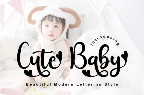 Cute Baby Font - Featured Image