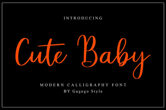 Cute Baby Font - Featured Image