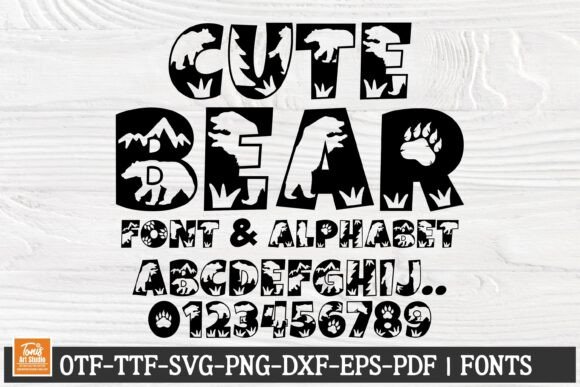 Cute Bear Font - Featured Image