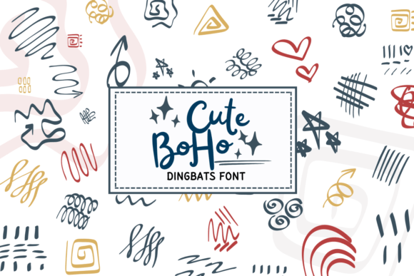 Cute Boho Font - Featured Image