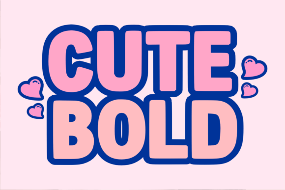 Cute Bold Font - Featured Image