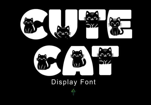 Cute Cat Font - Featured Image