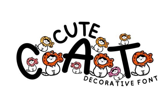 Cute Cat Font - Featured Image