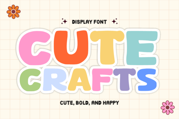 Cute Crafts Font - Featured Image