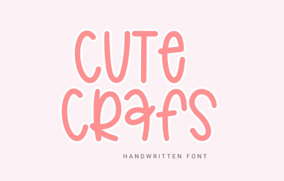 Cute Crafts Font - Featured Image