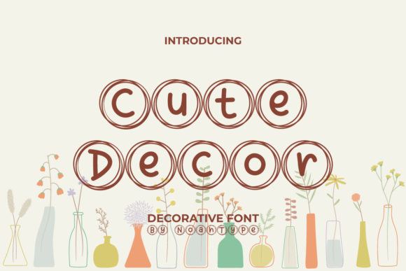 Cute Decor Font - Featured Image