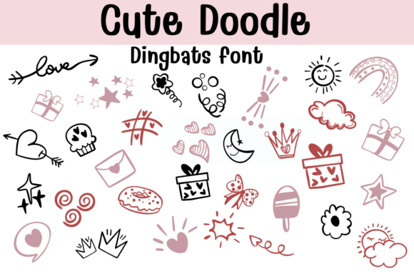 Cute Doodle Font - Featured Image
