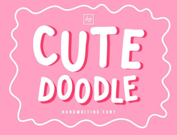 Cute Doodle Font - Featured Image