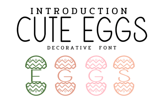Cute Eggs Font - Featured Image