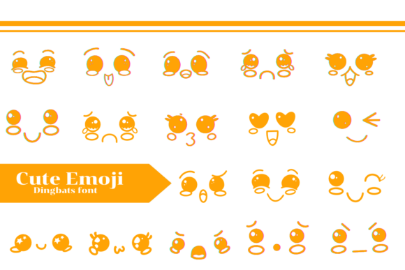 Cute Emoji Font - Featured Image