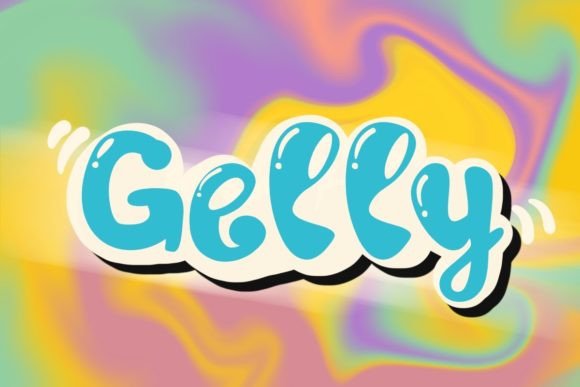 Cute Gelly Font - Featured Image