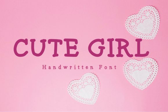 Cute Girl Font - Featured Image