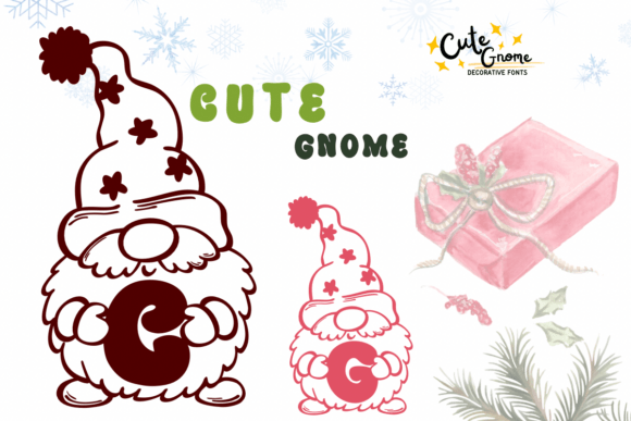 Cute Gnome Font - Featured Image