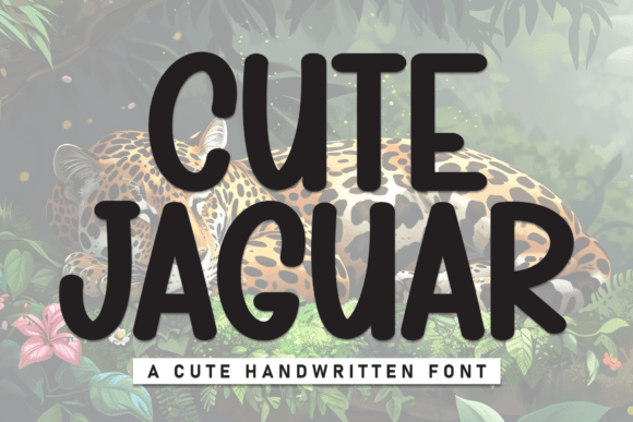 Cute Jaguar Font - Featured Image