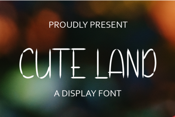 Cute Land Font - Featured Image