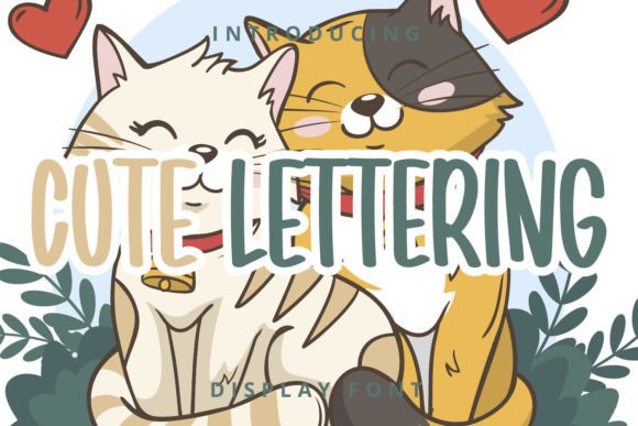 Cute Lettering Font - Featured Image