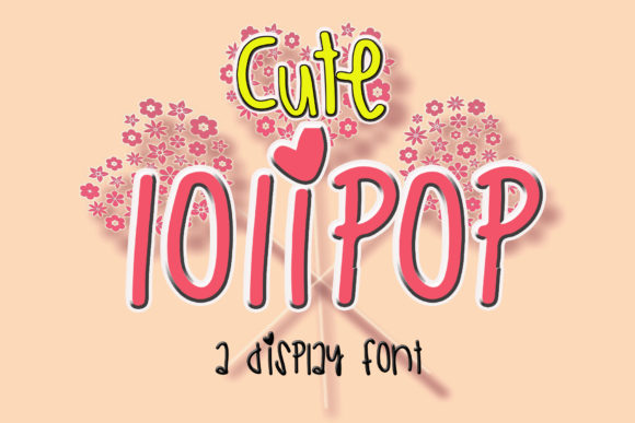 Cute Lolipop Font - Featured Image