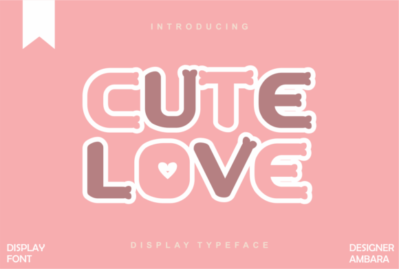Cute Love Font - Featured Image