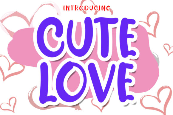 Cute Love Font - Featured Image
