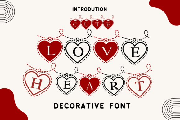 Cute Love Heart Font - Featured Image
