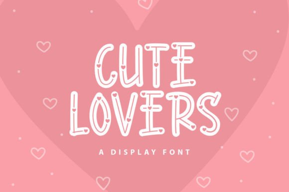 Cute Lovers Font - Featured Image