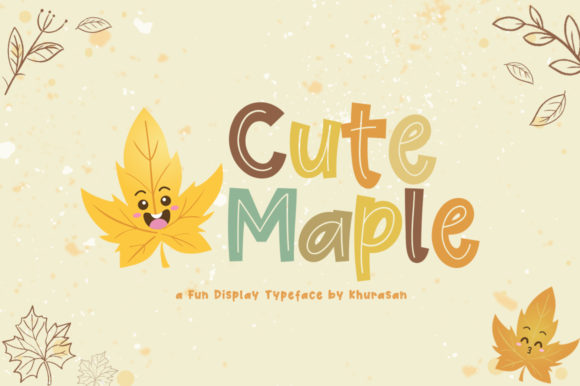 Cute Maple Font - Featured Image