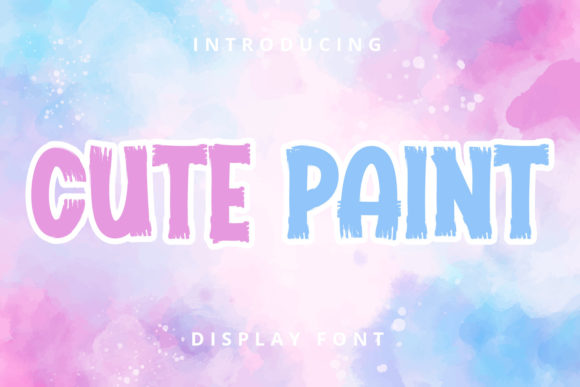 Cute Paint Font - Featured Image