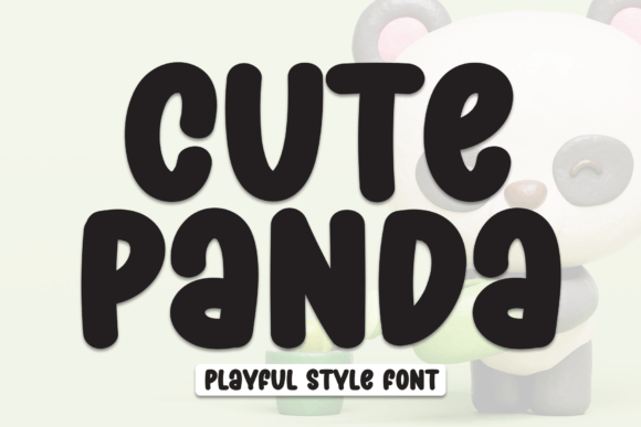 Cute Panda Font - Featured Image