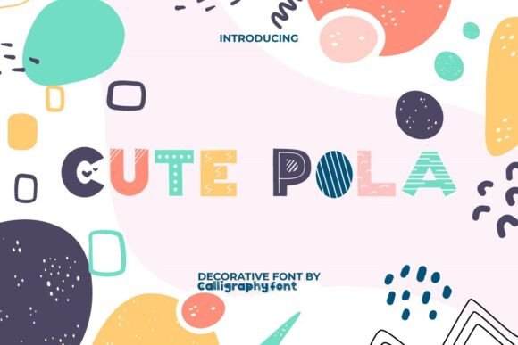 Cute Pola Font - Featured Image