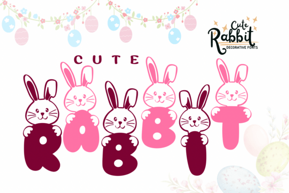 Cute Rabbit Font - Featured Image
